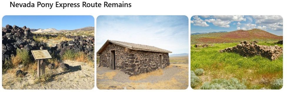 Pony Express Route Remains, Nevada